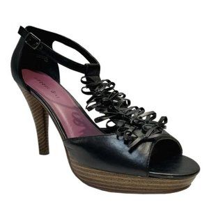 Madden Girl Duram Open Toe T-Strap Stiletto - Size 10